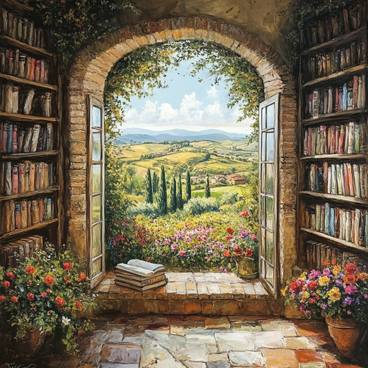 Garden Library Diamond Art Kit