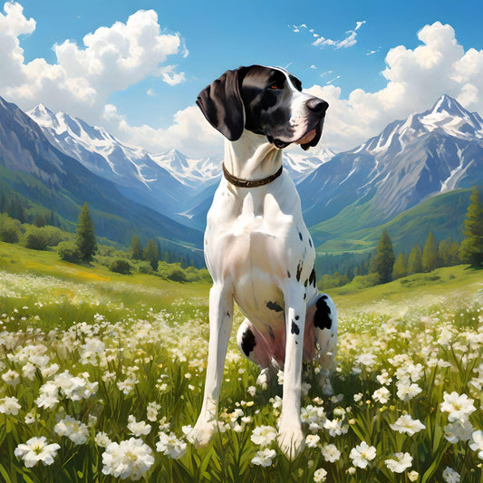 Great Dane Meadow Diamond Art Kit