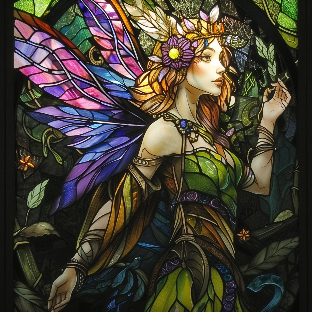 Woodland Fairy Abstract Diamond Art Kit