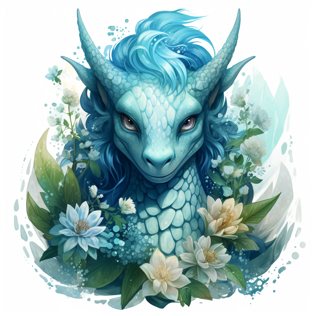 Lotus Flower Dragon Diamond Art Kit