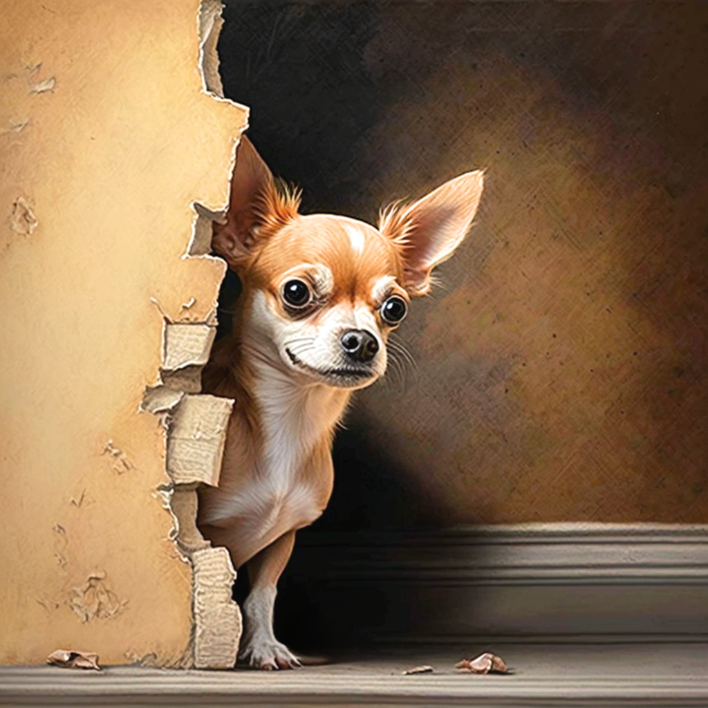 Little Chihuahua Wall Diamond Art Kit