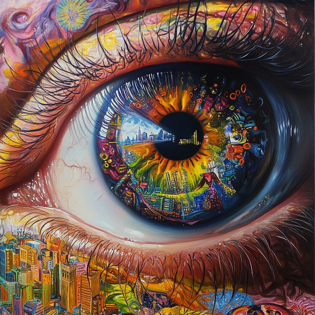 City Eye Diamond Art Kit