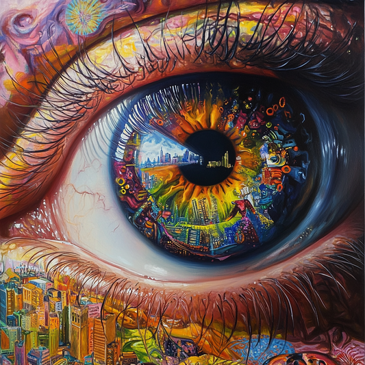 City Eye Diamond Art Kit