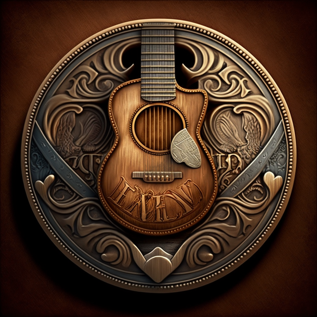 Guitar Coin Diamond Art Kit
