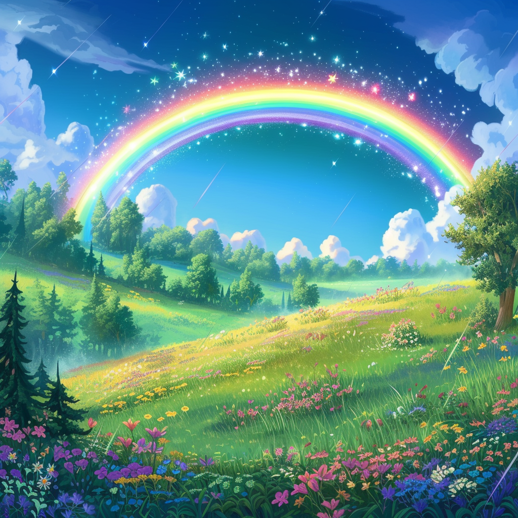 Magic Rainbow Land Diamond Art Kit