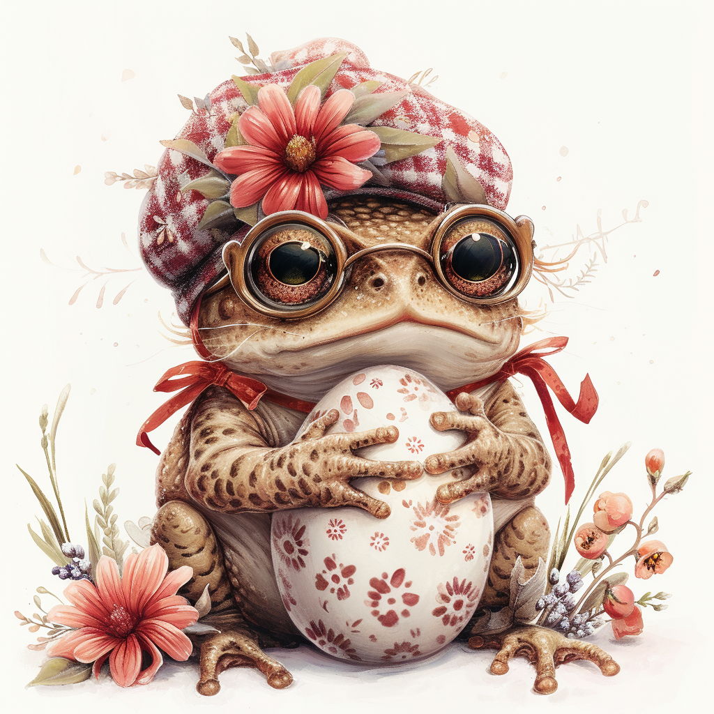 Toad And Egg Diamond Art Kit