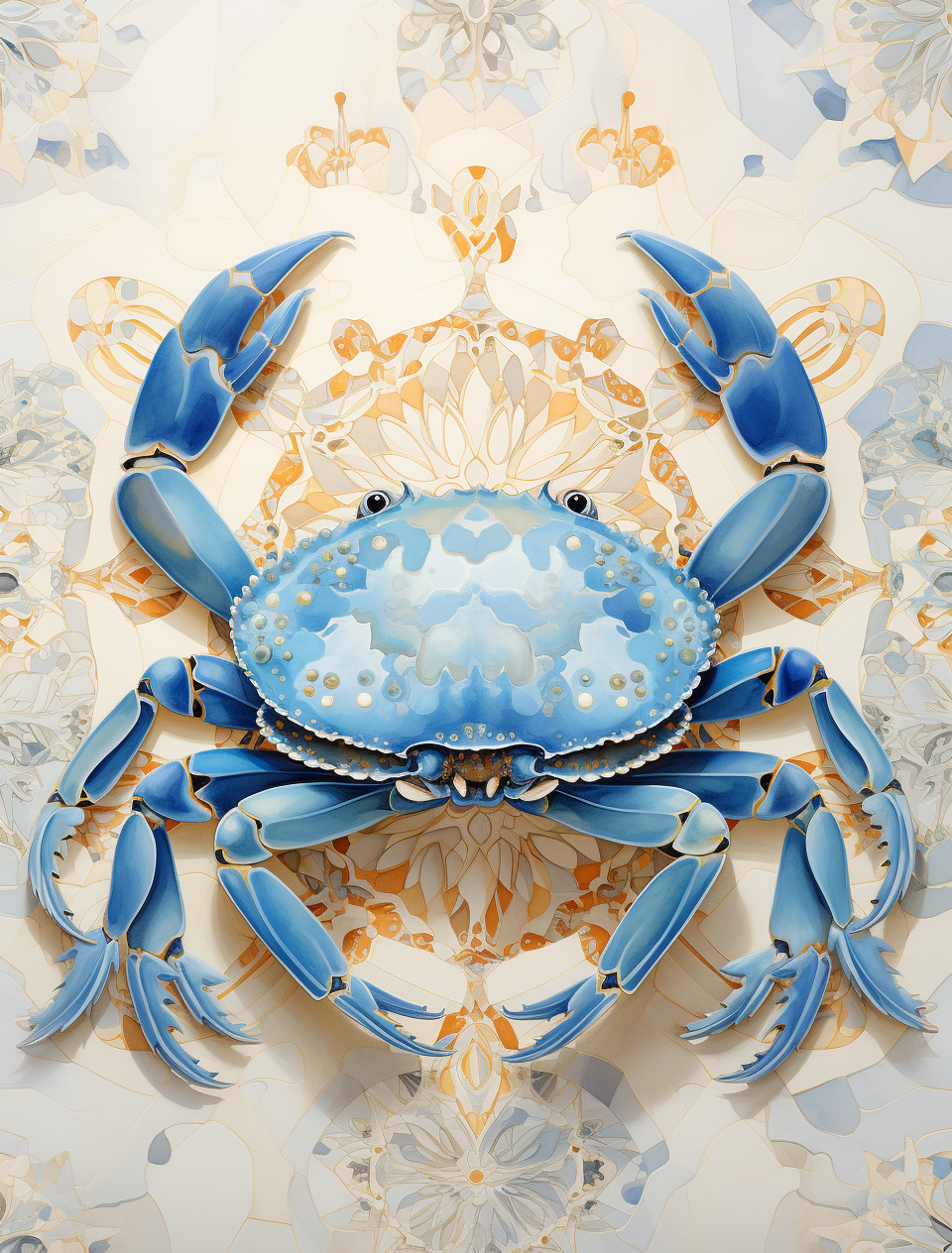 Blue Crab Diamond Art Kit