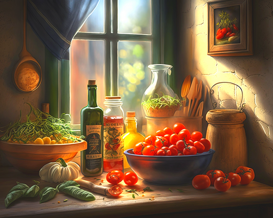 Italian Kitchen 2 Diamond Art Kit