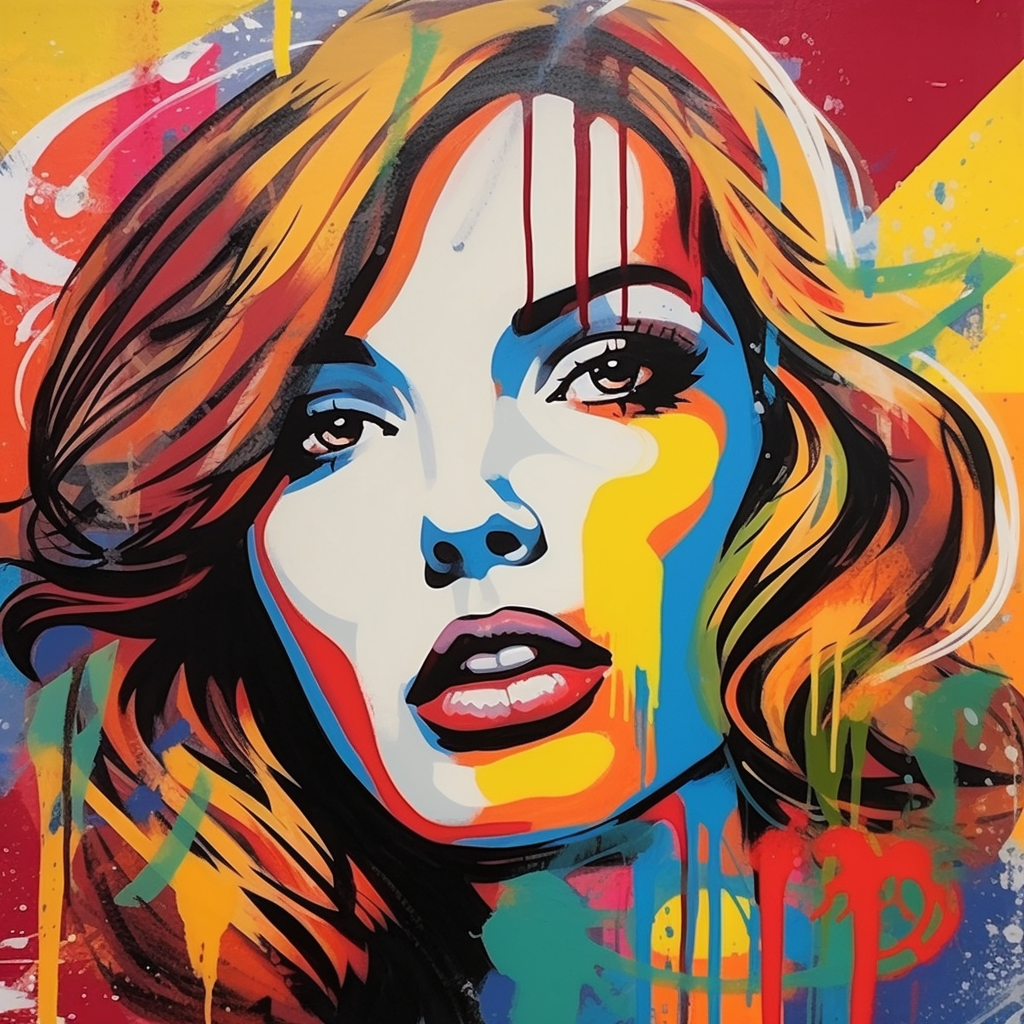 Pop Art Woman Diamond Art Kit