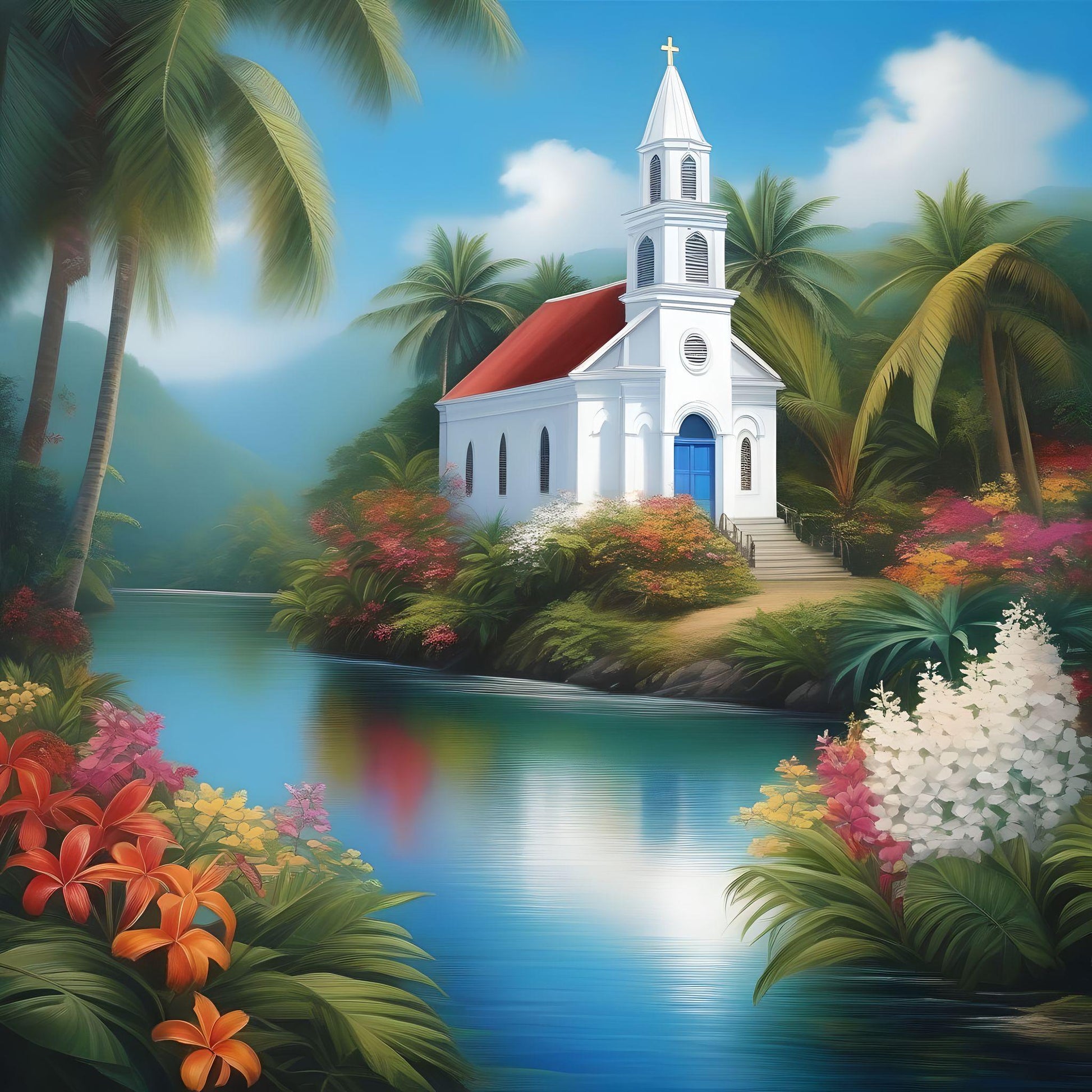 Whitechurch Tropical River Diamond Art Kit