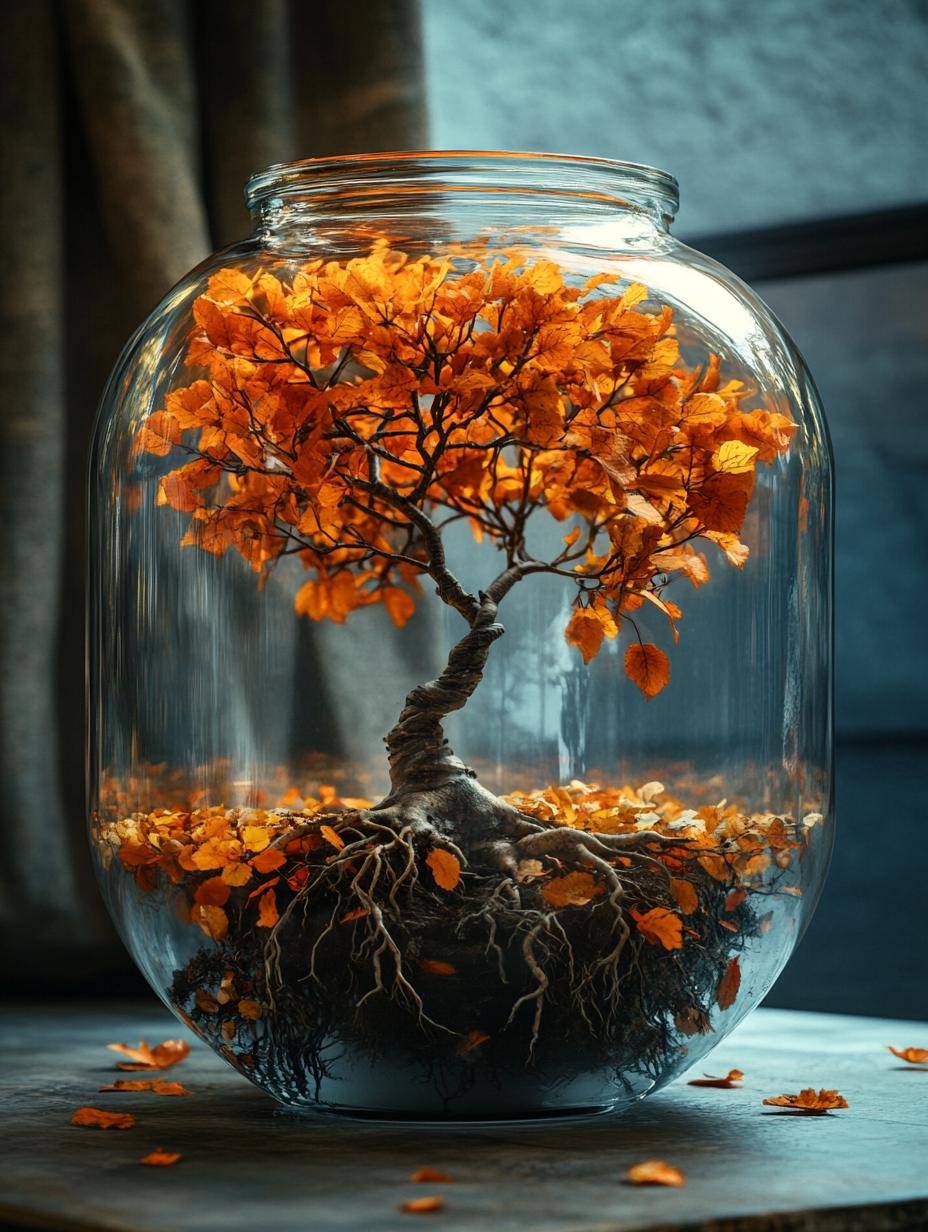 Jar Tree Diamond Art Kit