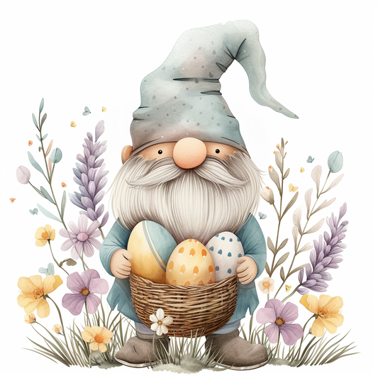 Easter Basket Gnome Diamond Art Kit