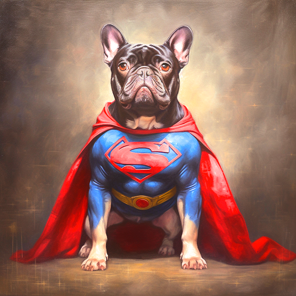 Super Frenchie Diamond Art Kit