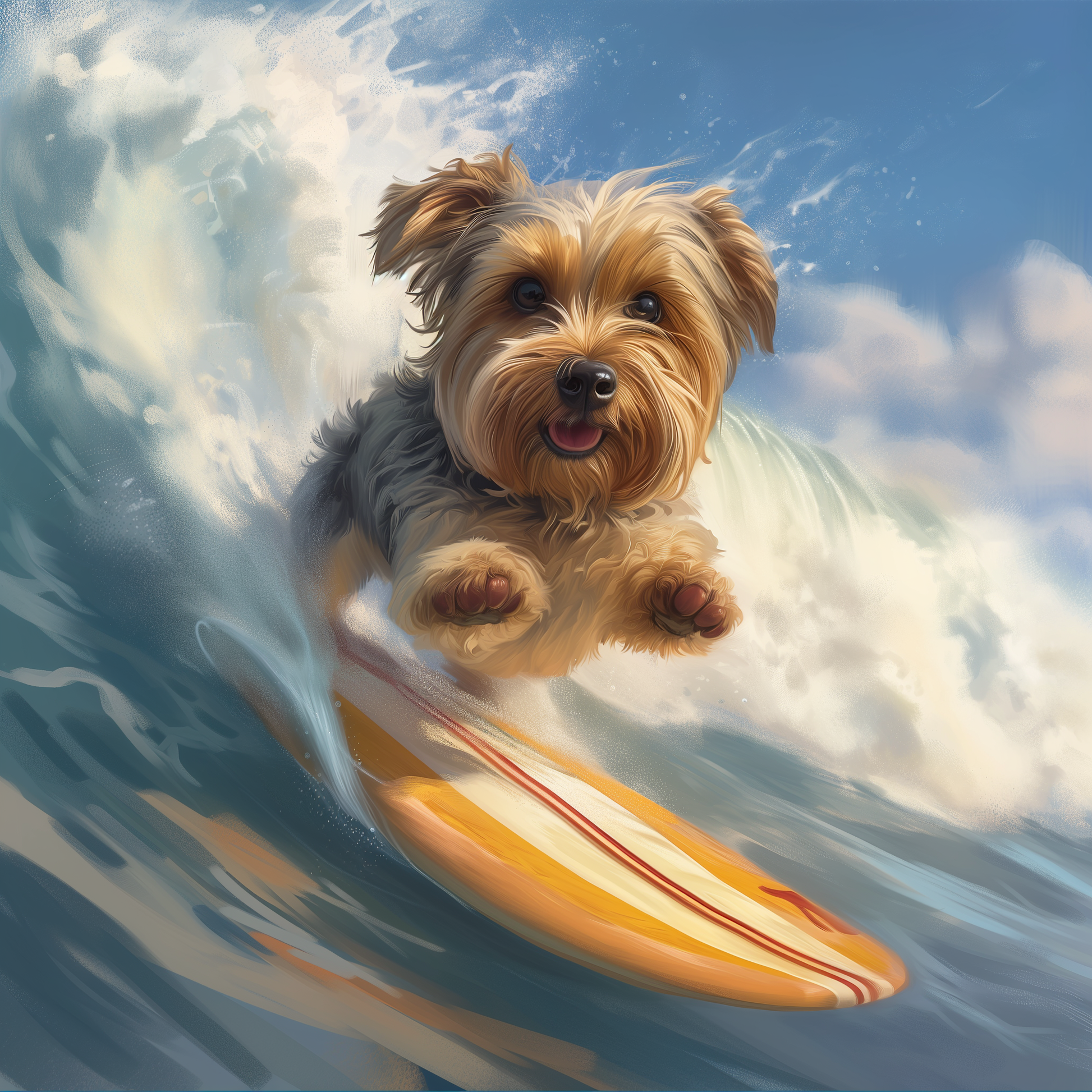 Surfing Y Okie Diamond Art Kit