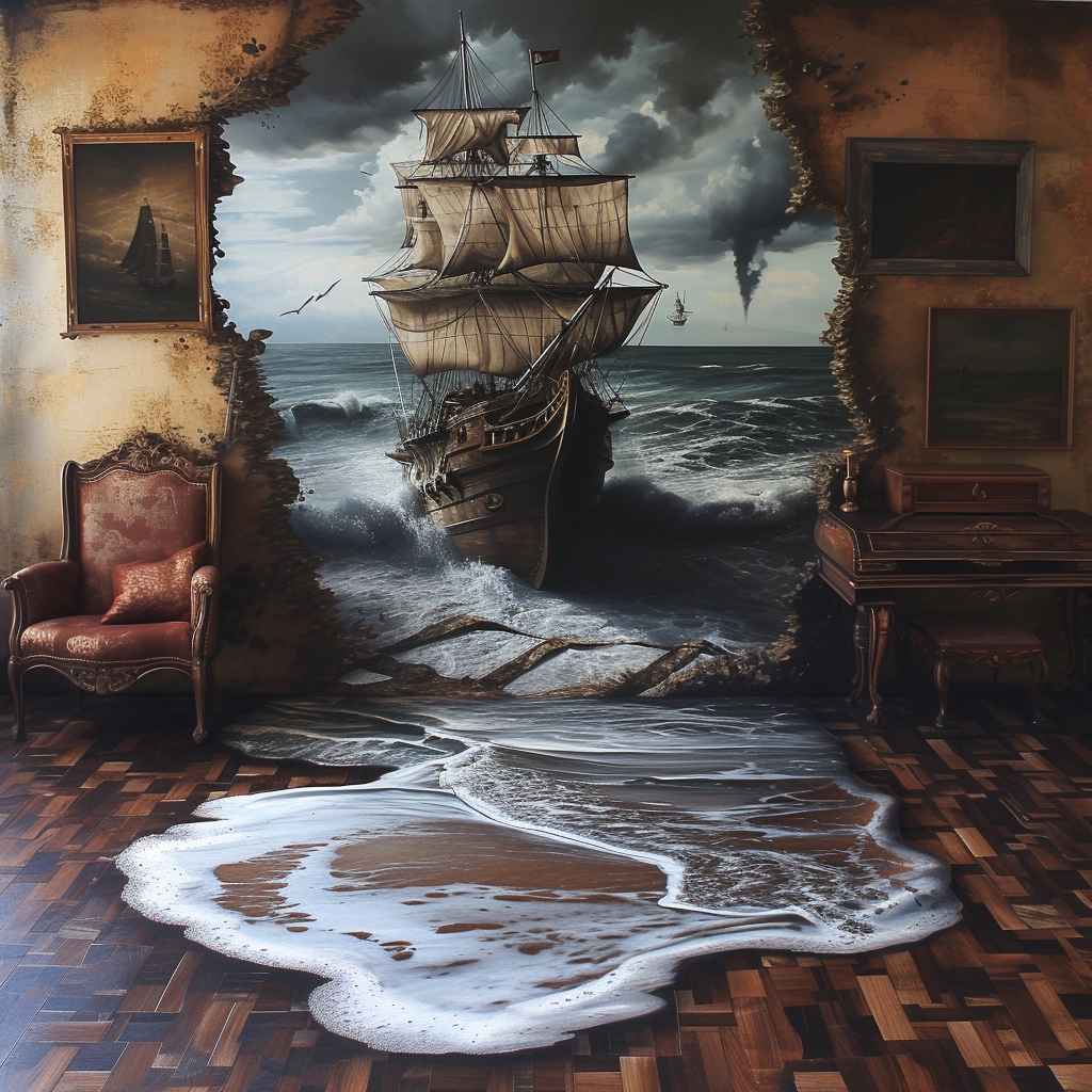 Opening To The Ship Diamond Art Kit