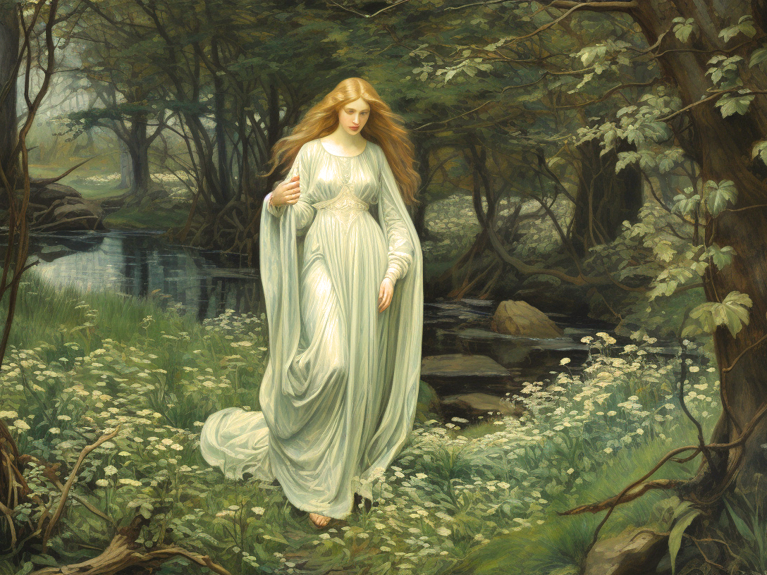 Lady Of The Forest Diamond Art Kit
