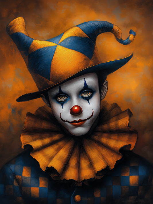 Circus Clown Diamond Art Kit