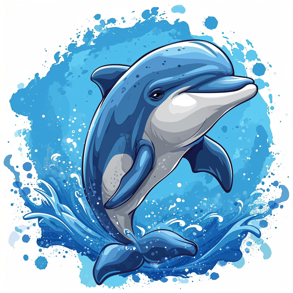 Bluewater Dolphin Diamond Art Kit
