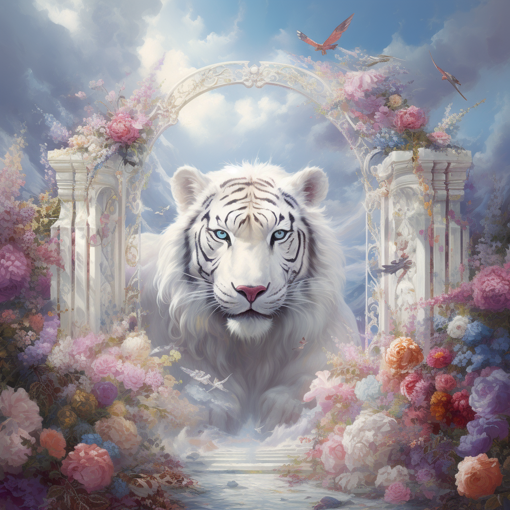 Whitetiger Pearly Gates Diamond Art Kit