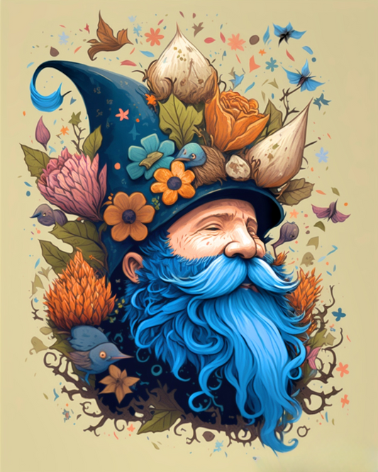 Bluebeard Hobbit Man Diamond Art Kit