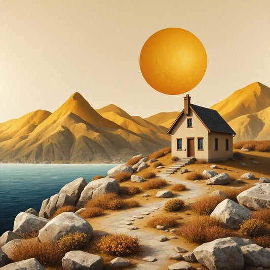 Dry Shore Lakehouse Diamond Art Kit