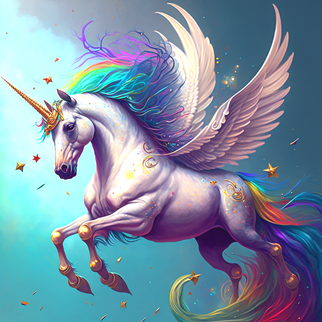 Gold Hornalicorn1 Diamond Art Kit
