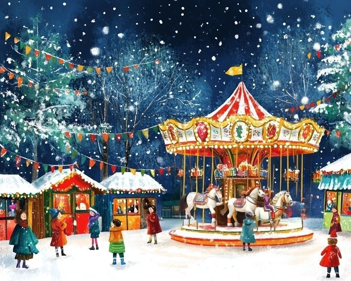 Winter Carnival Diamond Art Kit