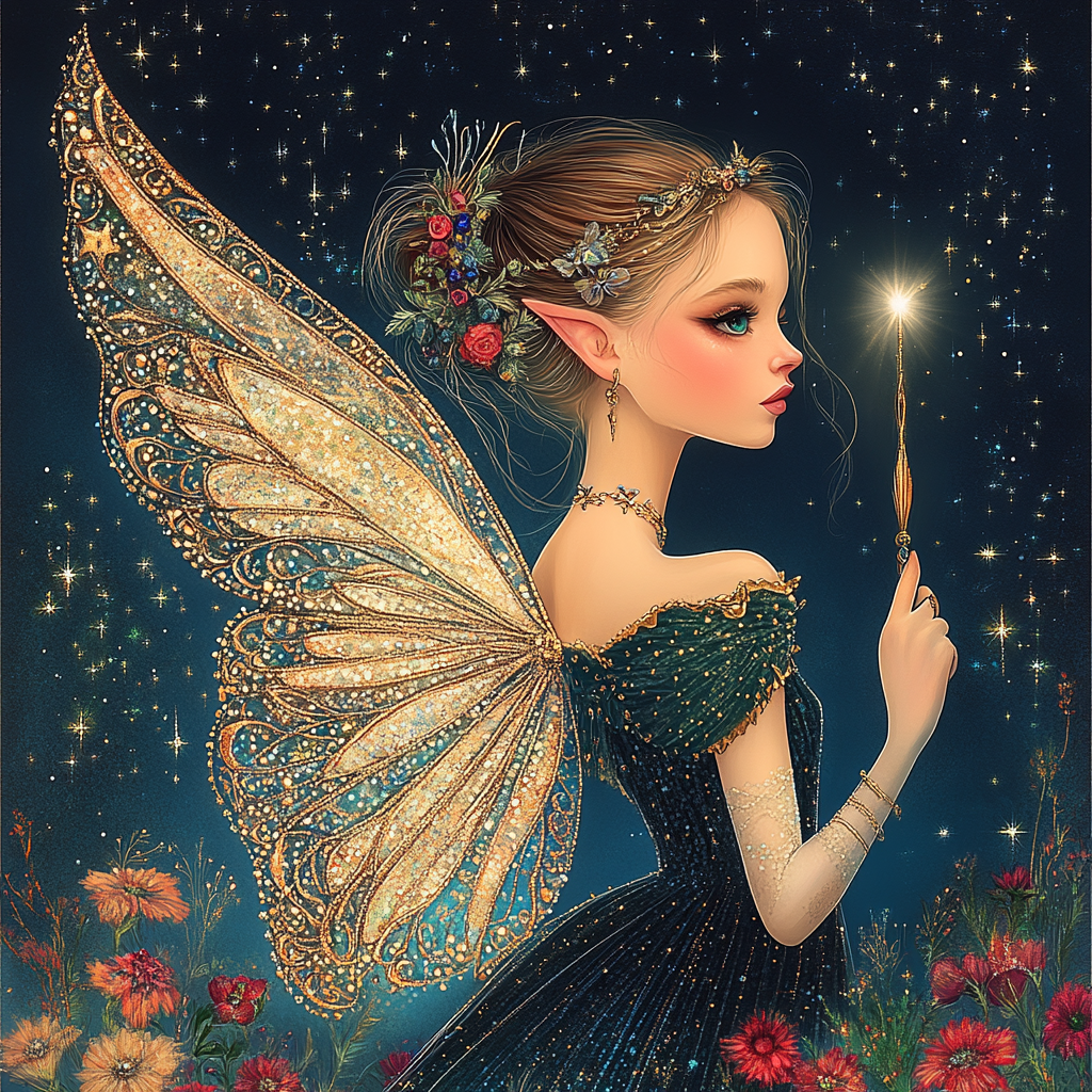 Fairy Wand Diamond Art Kit