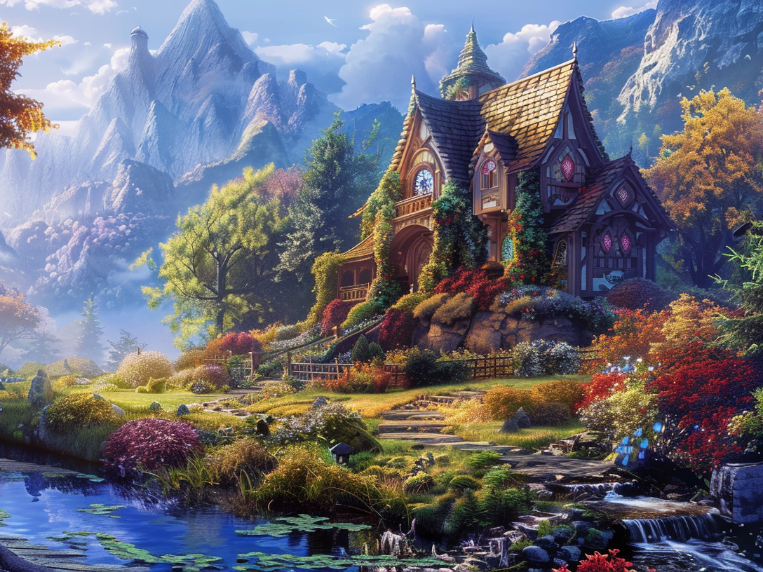 Fantasy Estate Diamond Art Kit