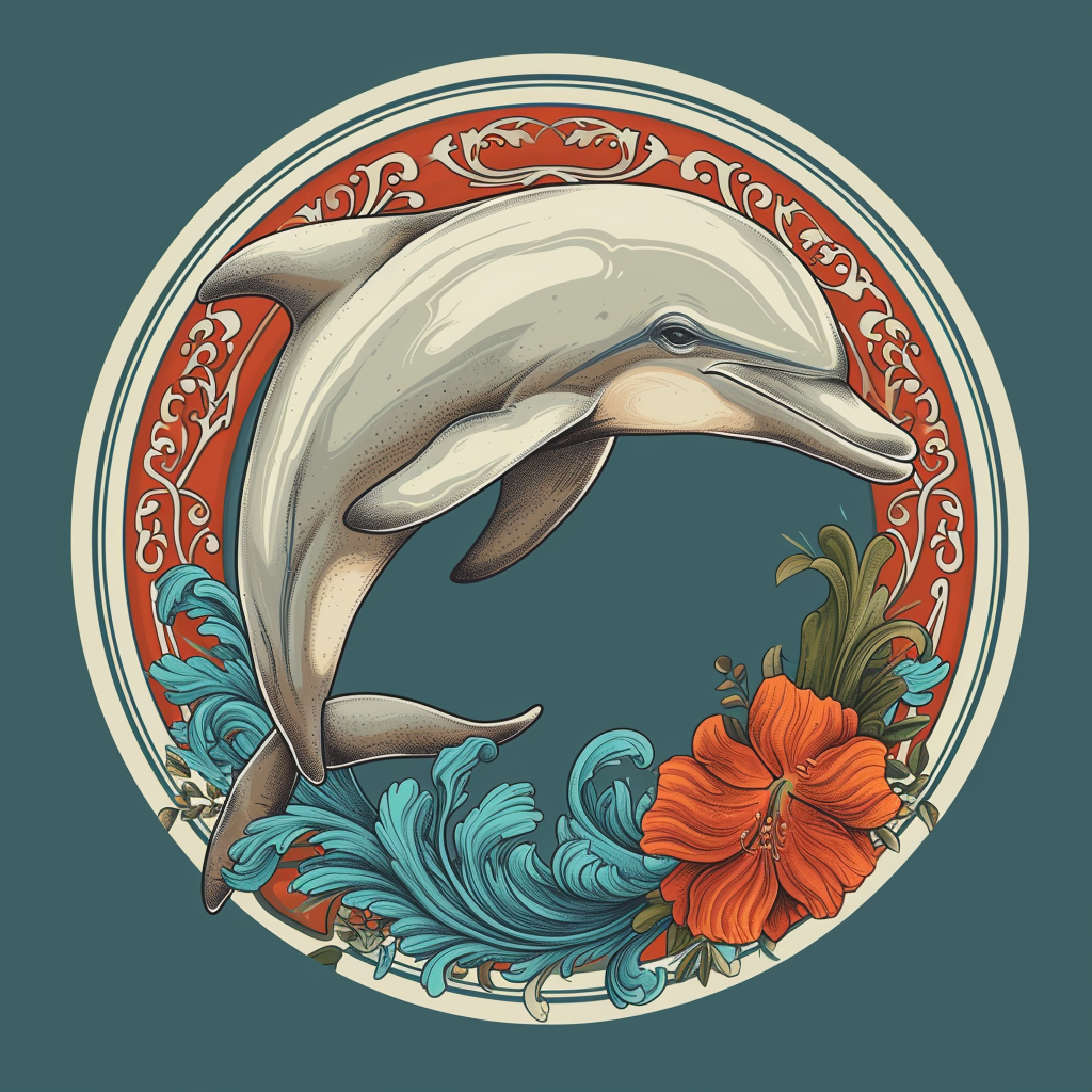 Dolphin Crest Diamond Art Kit