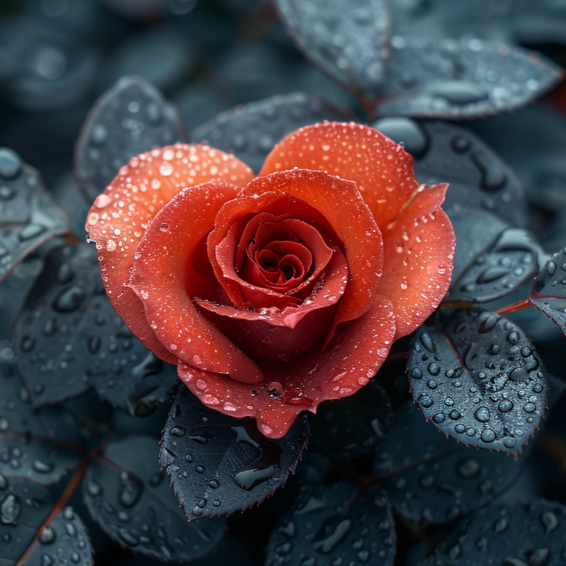 Heart Rose Diamond Art Kit