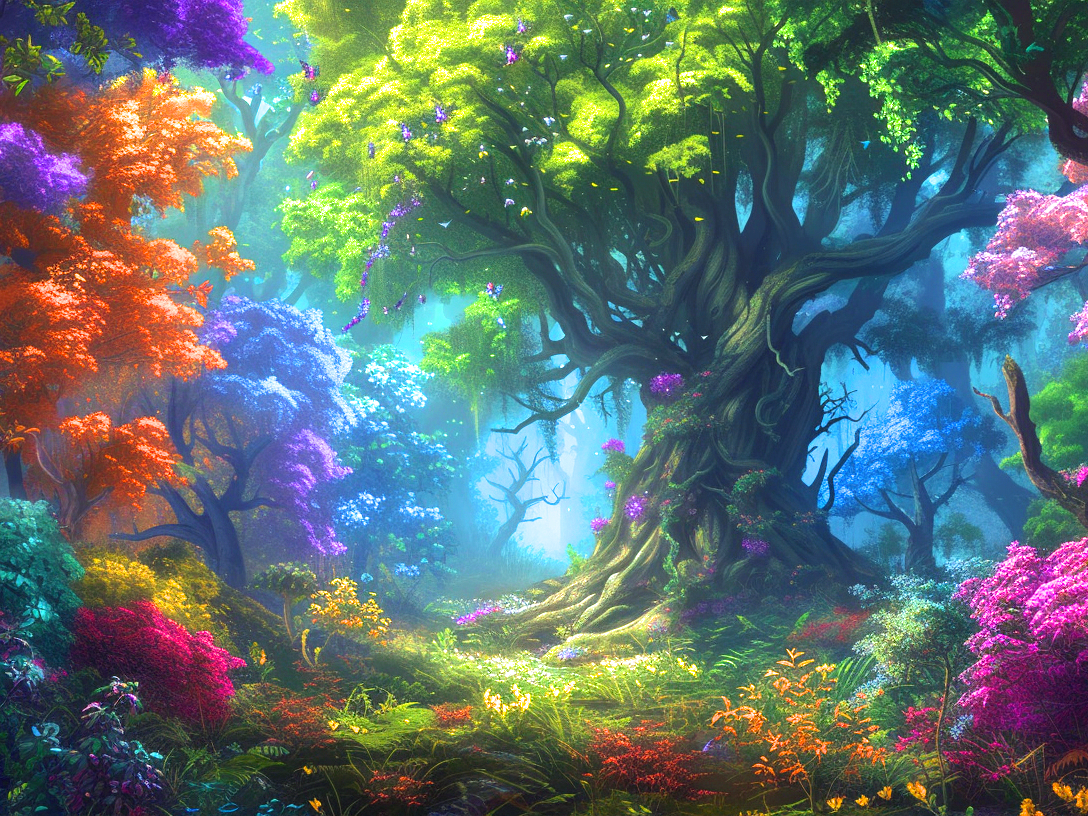 Colorful Forest Diamond Art Kit