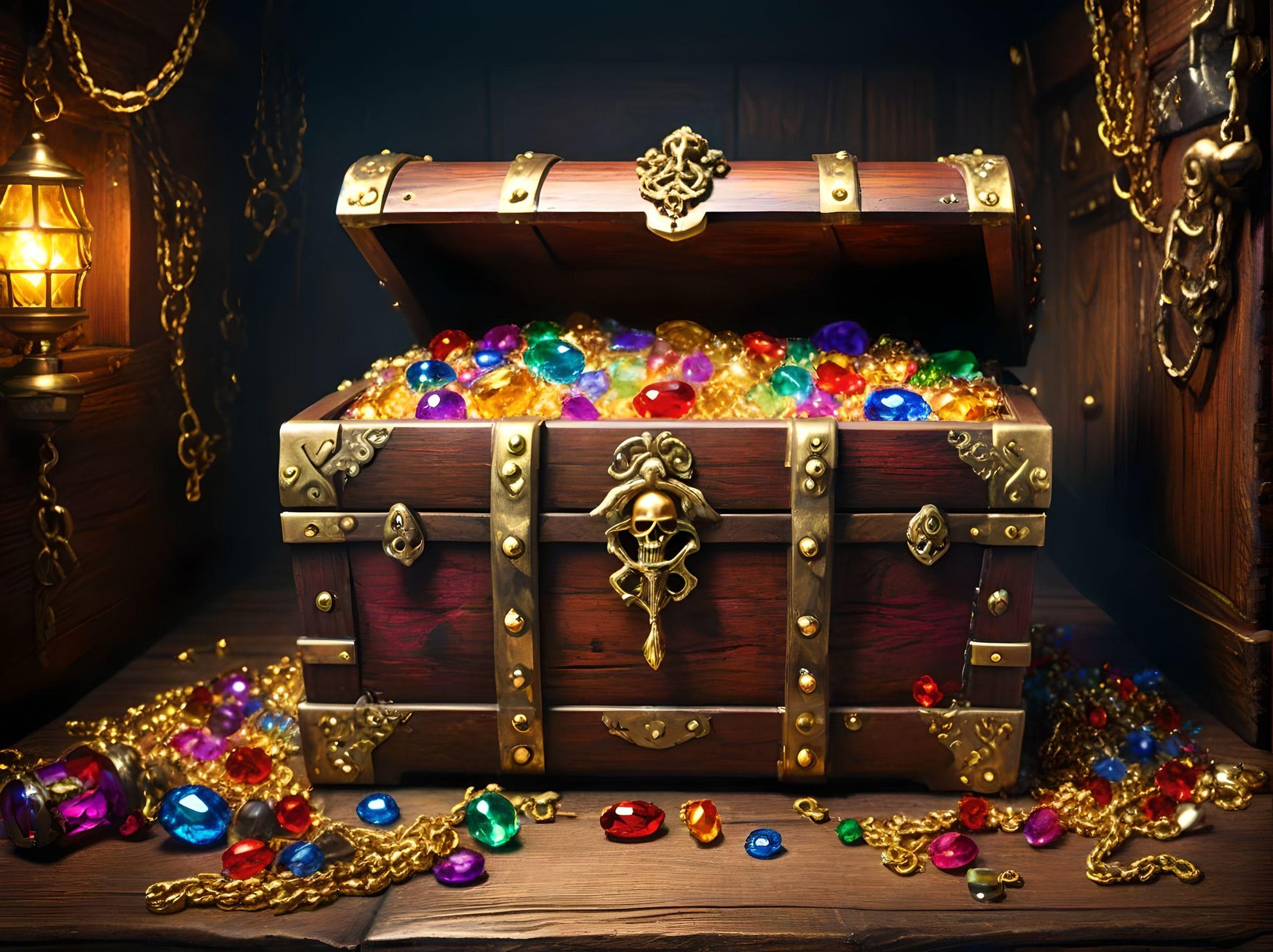 Pirates Treasure Diamond Art Kit