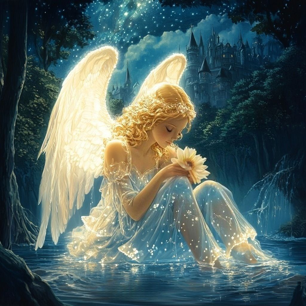 Dark Castle Angel Diamond Art Kit
