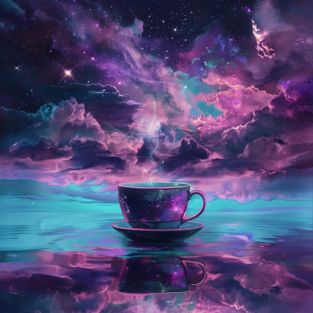 Cosmic Sky Coffee Diamond Art Kit