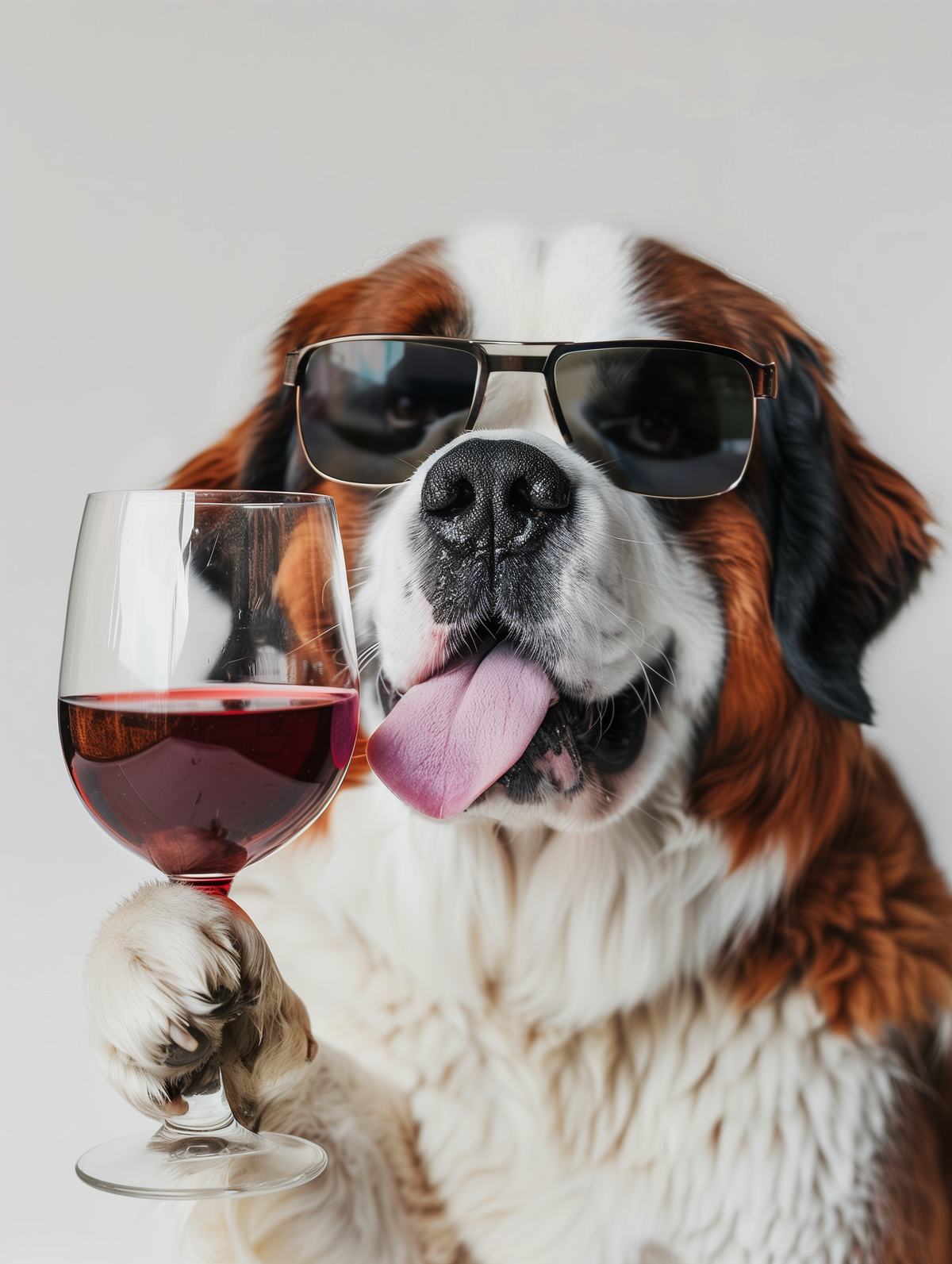 Saint Bernard Wine Diamond Art Kit