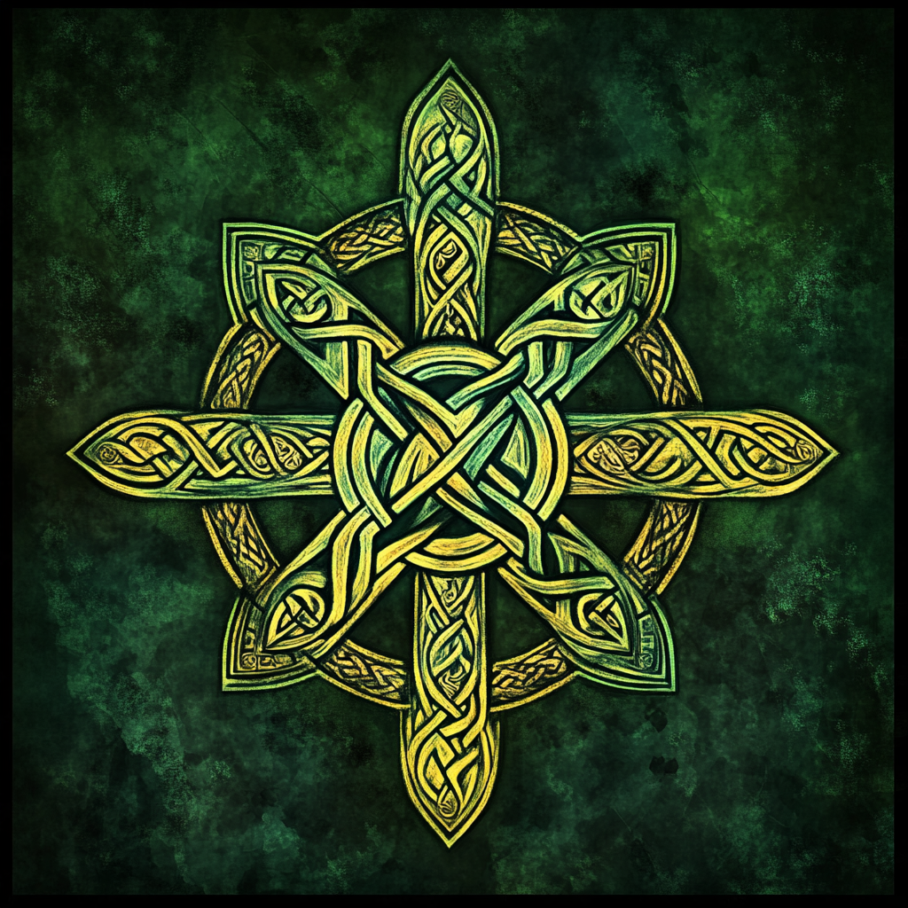 Celtic Knot Star Diamond Art Kit