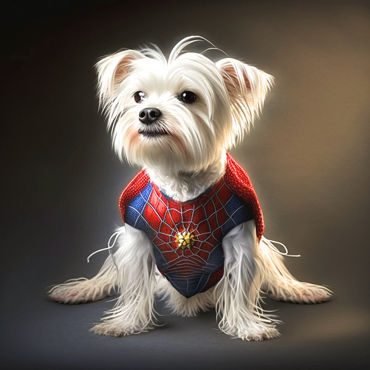 Spiderman Suit Puppy Diamond Art Kit