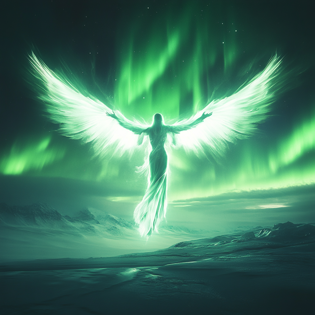 Glowing Sky Angel Diamond Art Kit