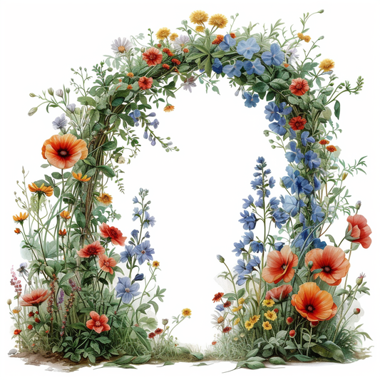 Wildflower Arch Diamond Art Kit