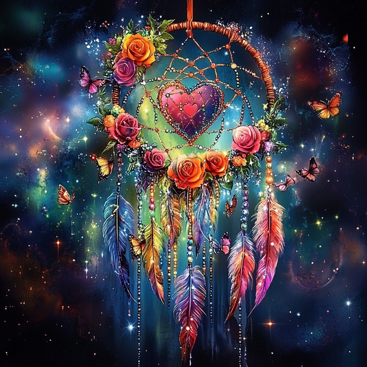 Galaxy Beaded Dreamcatcher Diamond Art Kit