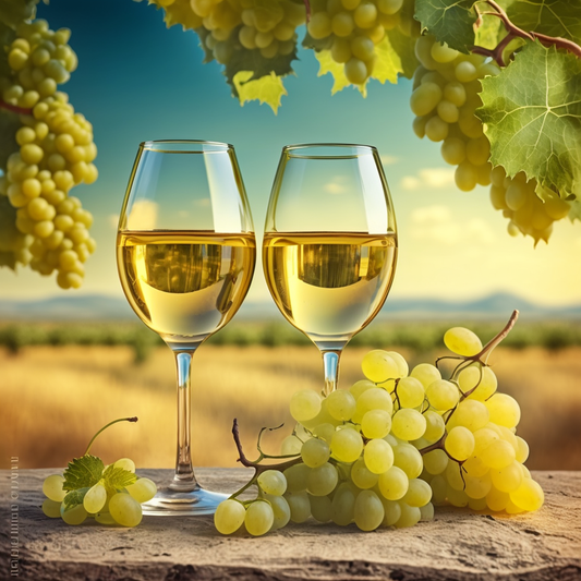 White Wine Glasses Diamond Art Kit