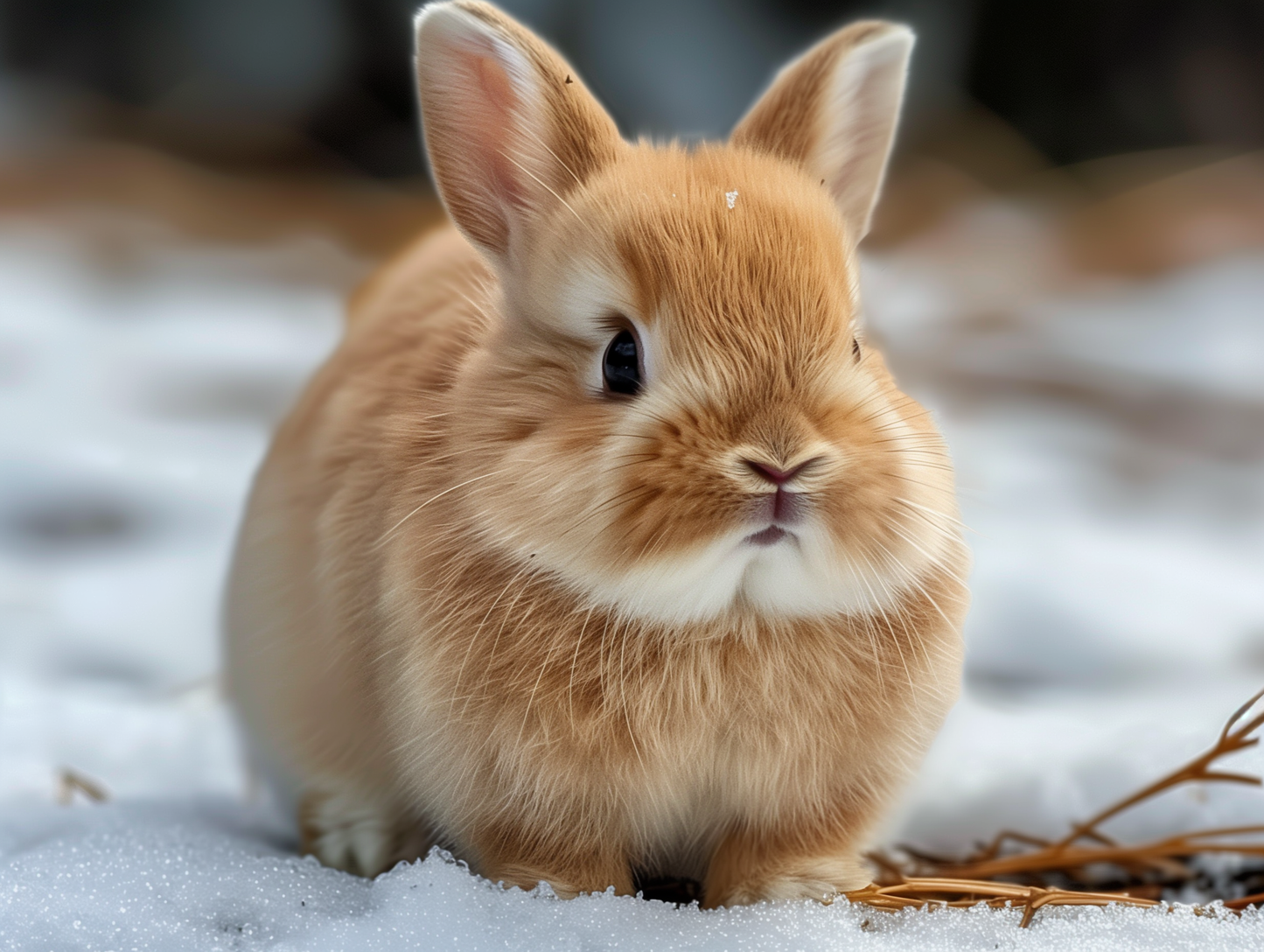 Fluffy Little Rabbit Diamond Art Kit