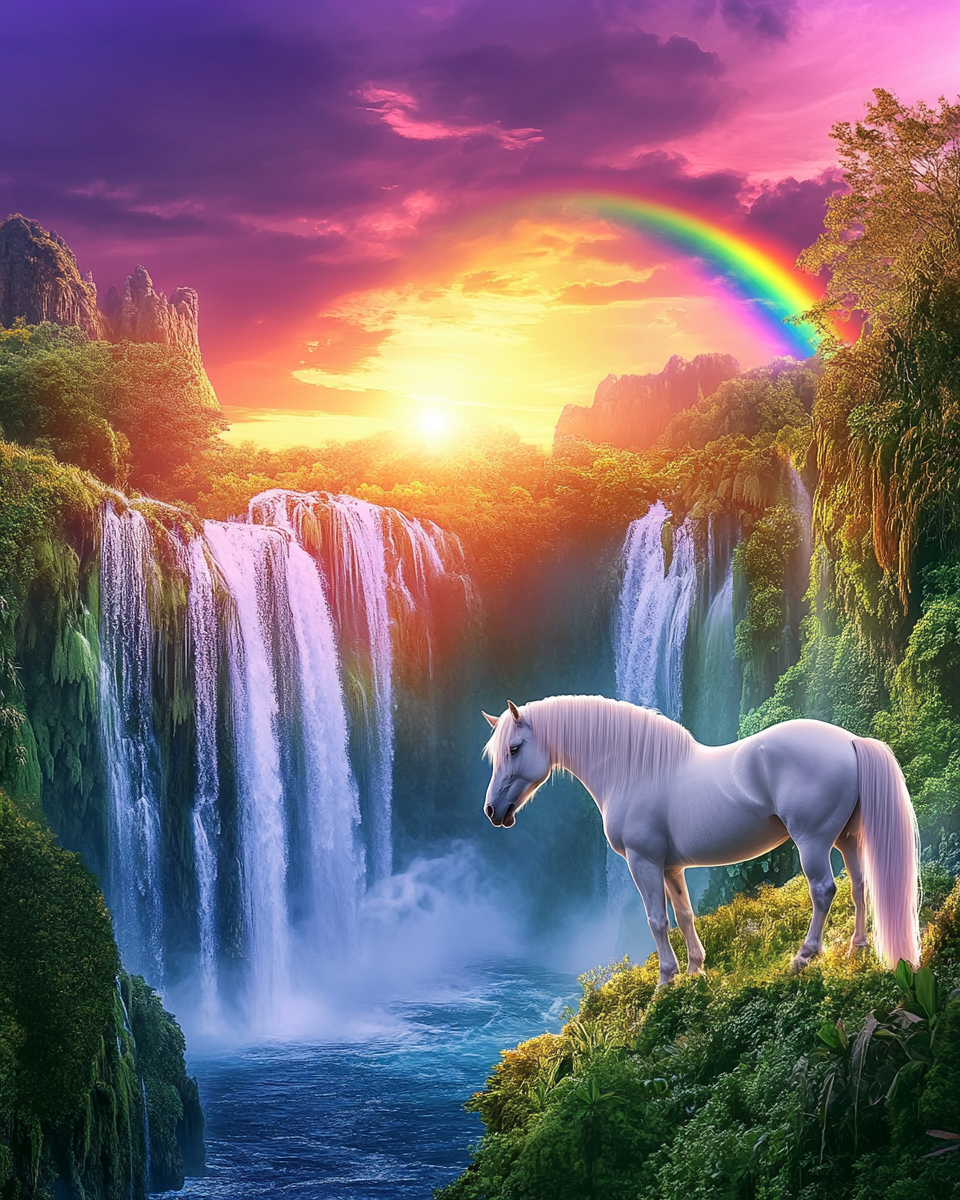 Whitehorse Waterfalls Diamond Art Kit