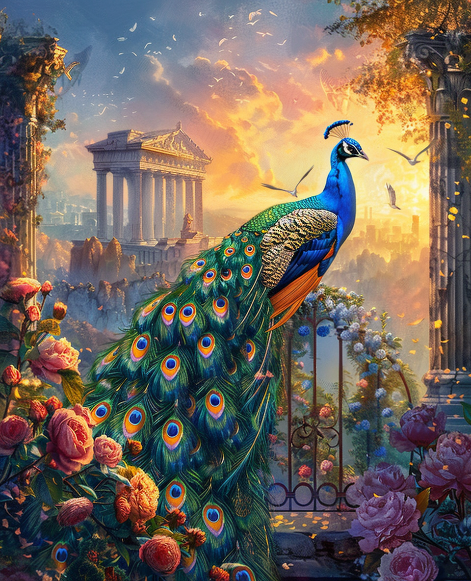 Sto En Monument Peacock Diamond Art Kit