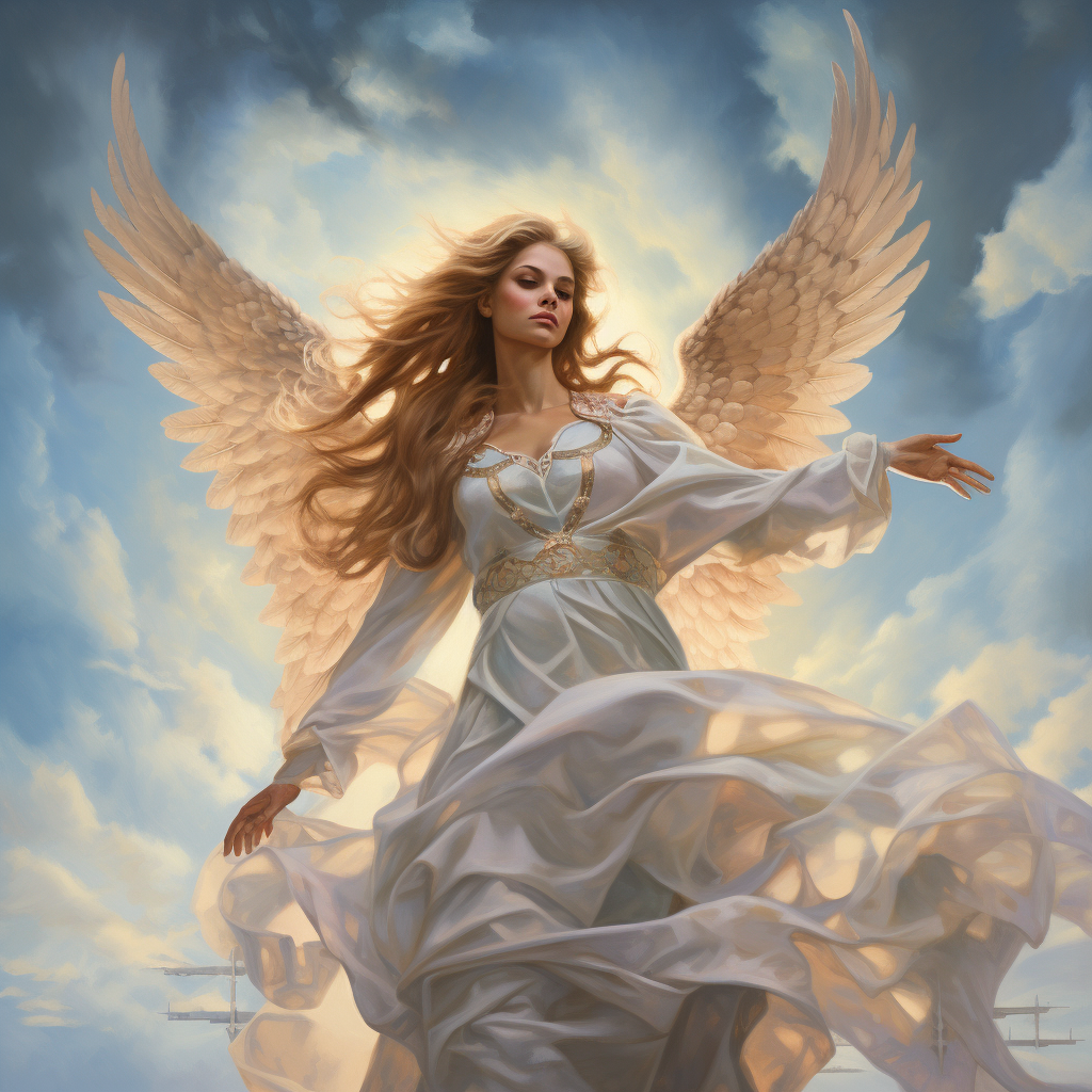 White Dress Angel Diamond Art Kit