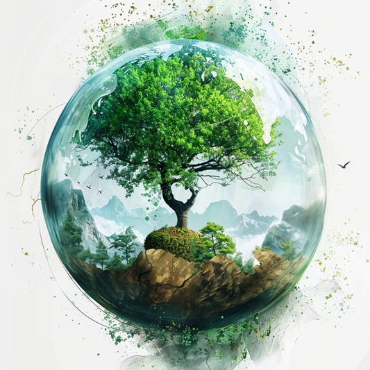Tree In A Sphere Diamond Art Kit