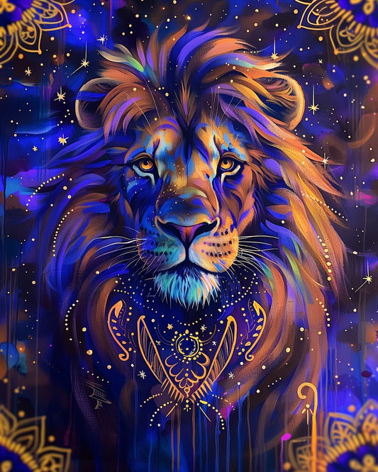 Mystical Lion Diamond Art Kit