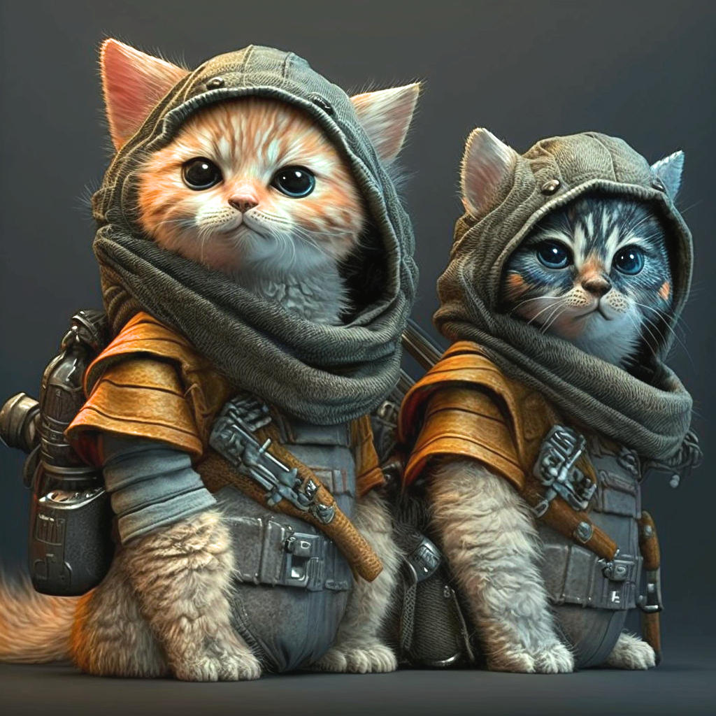Kitten Smugglers Diamond Art Kit