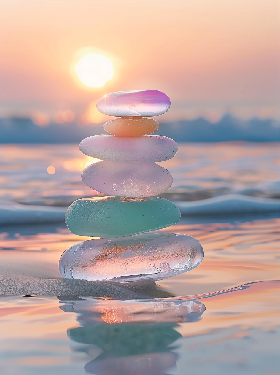 Ocean Surf Seaglass Diamond Art Kit